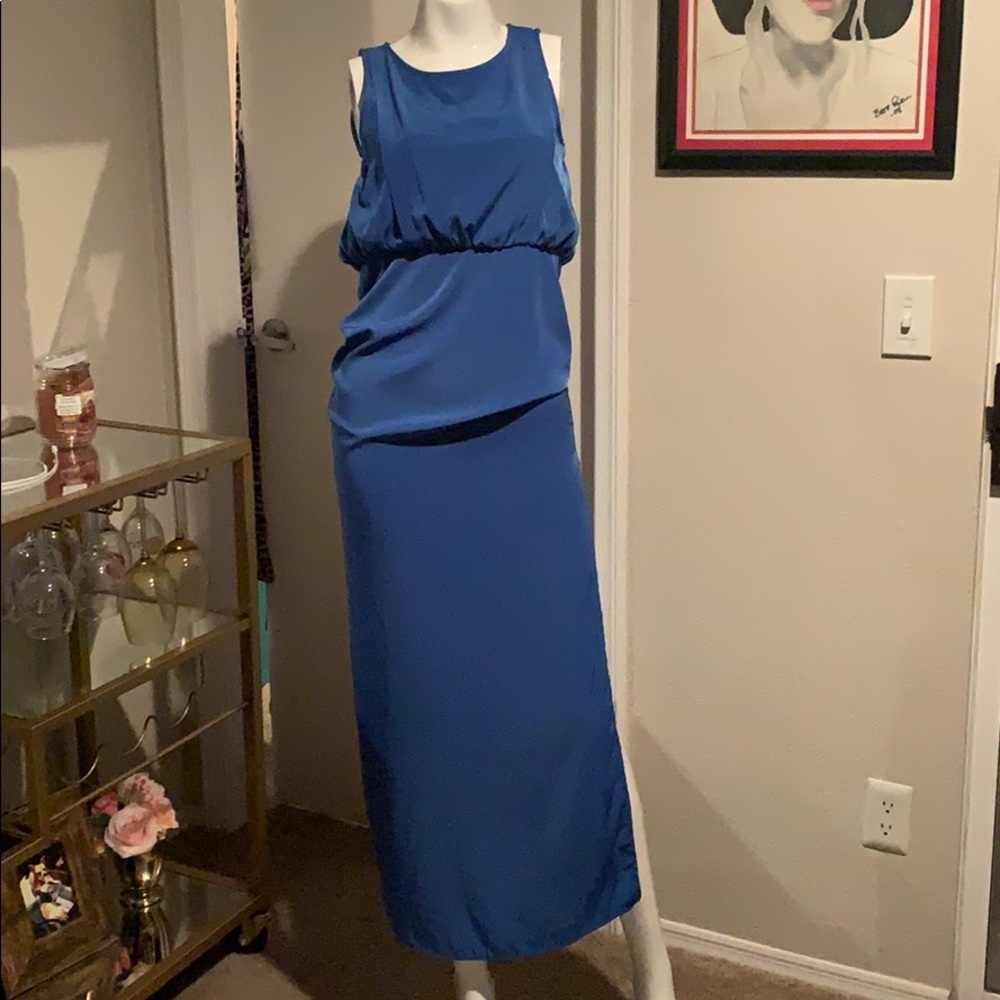 Brand New with Tags Open Back Maxi Dress